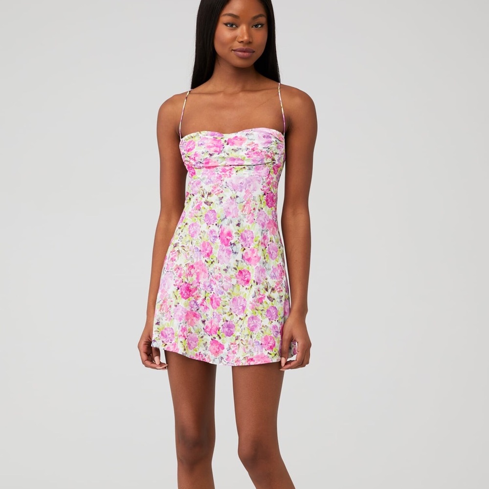 For Love And Lemons Paulina Mini Dress